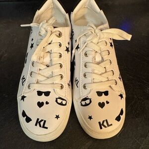 Karl Lagerfeld cat Choupette print size 7M womens like new